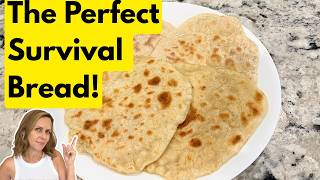 How To Make Flat Bread - The Oldest Bread In The World - Perfect Survival Bread!