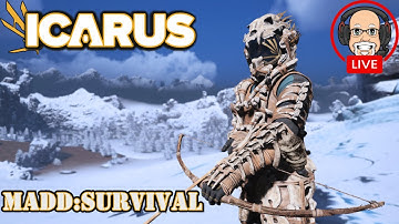 Making A Push To Unlock Tier Two Tech! : ICARUS (LIVE) : Frostfall Outpost (EP03)