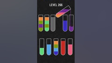 water sort puzzle - level 266