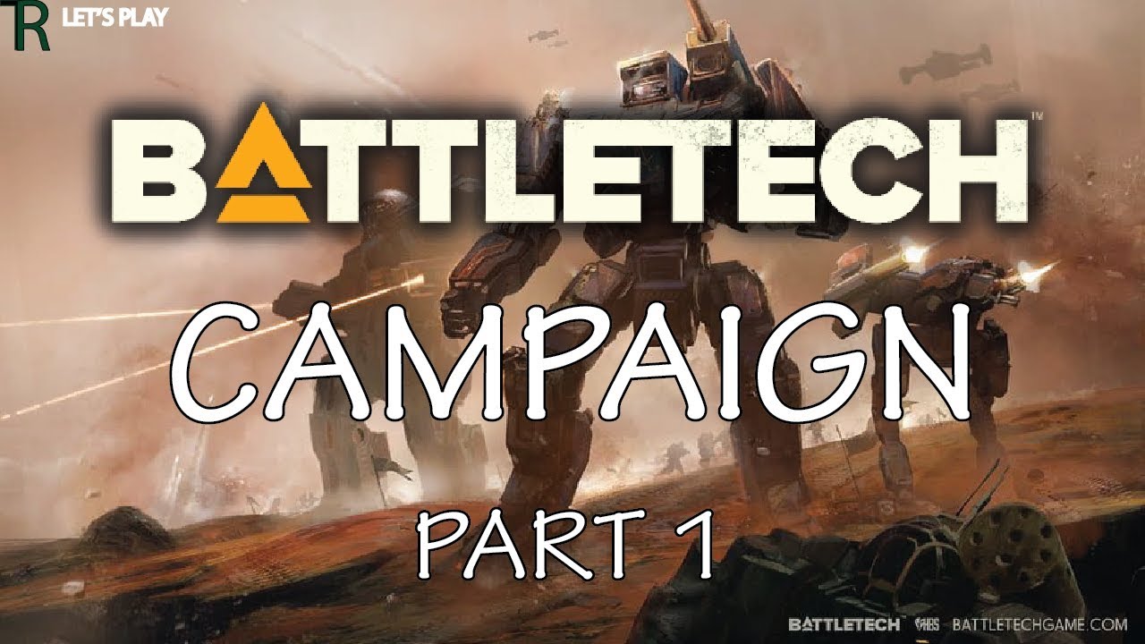 Let's Play Battletech Campaign - Tutorial Mission - Part 1! - YouTube