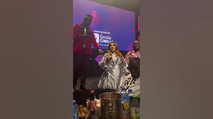 TOYIN ABRAHAM SHOWERS DEEP PRAISES ON HER HUSBAND, KOLAWOLE AJEYEMI AT MCAJELE’s EVENT.#toyinabraham