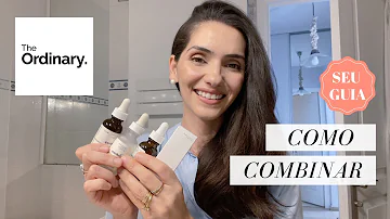 Qual a ordem de uso dos produtos the ordinary?