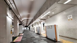 《乗り換え》メトロ東西線、木場駅から有楽町線、豊洲駅へ。 Kiba  Toyosu