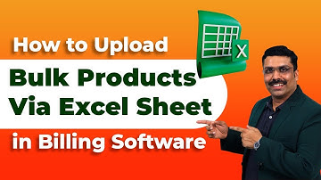 How to Upload Bulk Products Via Excel in Retail Daddy Billing Software