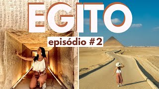 Entrei nas PIRÂMIDES DO EGITO! - Saqqara, Dashur e Mênfis | Vlog #2 EGITO