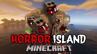 100 HARI DI MINECRAFT HARDCORE HORROR ISLAND