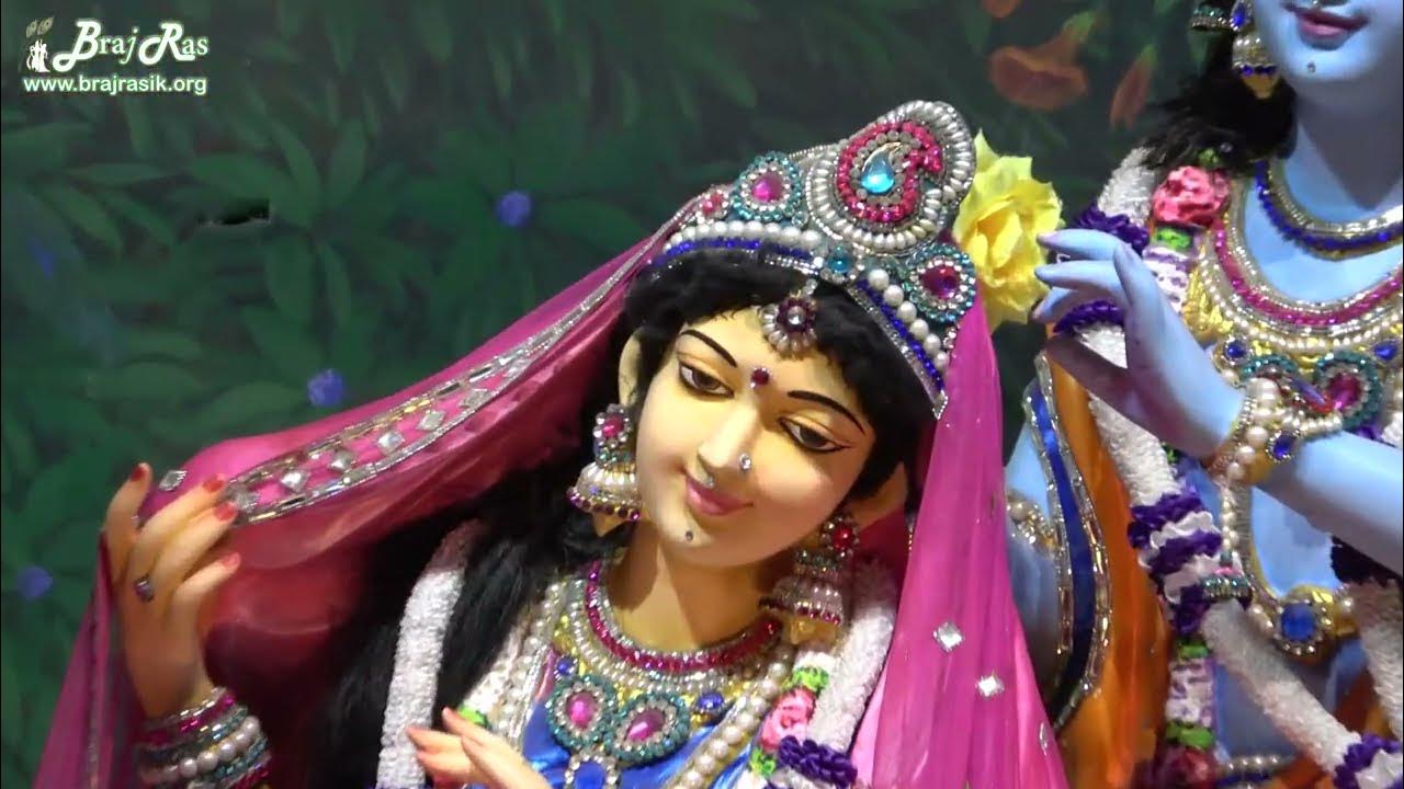 Amazing Darshan of Shri Krishna decorating Radha Prem Mandir श्री