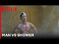 Song Joong-ki Faces His ‘Hottest’ Battle🔥 🚿 | Vincenzo | Netflix