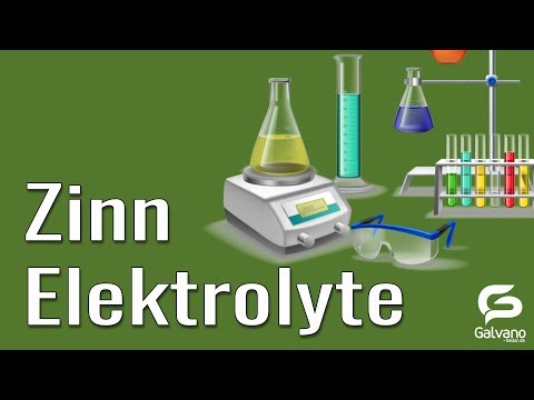 ⚗️ Die verschiedenen Zinn Elektrolyte ⚗️verzinnen ⚗️ Galvanotechnik Grundlagen ⚗️ (Galvano Keller)