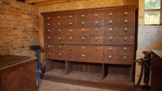 Early 20th Century Bank of Drawers  Salvage Hunters 1709