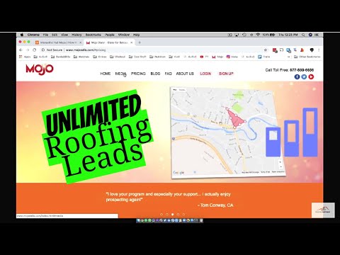 Mojo plus Hail Recon Can Get You Un-Limited Roofing Leads