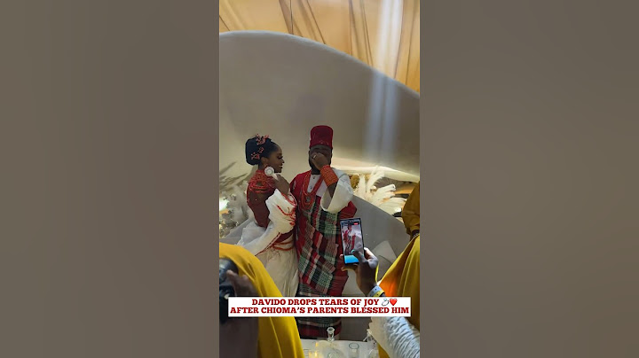 DAVIDO SHED TEARS OF JOY, AFTER CHIOMA’S PARENTS ACCEPTED HIM. #chivido2024 #chivido
