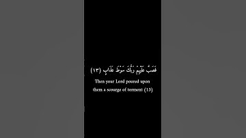 كرومات سوداء _ عمرو علي الترباني _ سورة الفجر #فيه_شفاء_للناس #تلاوة_خاشعة #قرآن