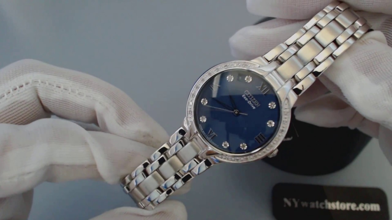 Women's Citizen Eco-Drive Bella Diamond Watch EM0120-58L