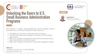 Unlocking the Doors to U S  Small Business Administration Programs