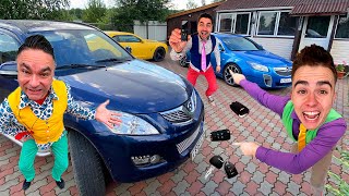 Racer Mr. Joe on Dirty Opel in Cr Wash VS Car Service for Kids