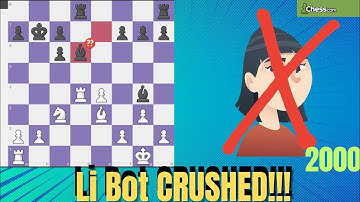 🔥 I CRUSHED the Li Bot on Chess.com! | Epic Win vs Chess AI 💥♟️