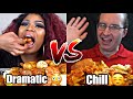 DRAMATIC VS CHILL MUKBANGERS