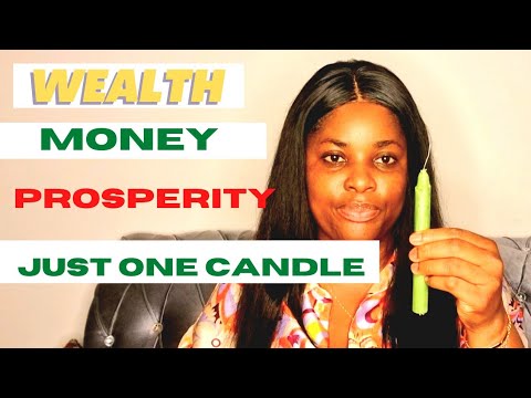 ANOINT A GREEN CANDLE WITH CINNAMON TO ATTRACT MONEY. Lighten Up Your Financial DOORS And PORTAL.