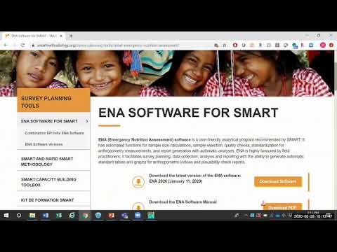 ENA Training Video 1: How to download the ENA software