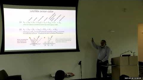 July30 Lecture20 Ocean color atmospheric correction (CM)