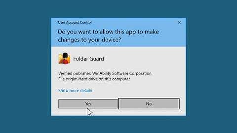 10 How to uninstall Folder Guard