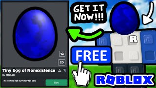 FREE ACCESSORY! How TO GET Tiny Egg of Nonexistence! (ROBLOX METAVERSE CHAMPIONS)