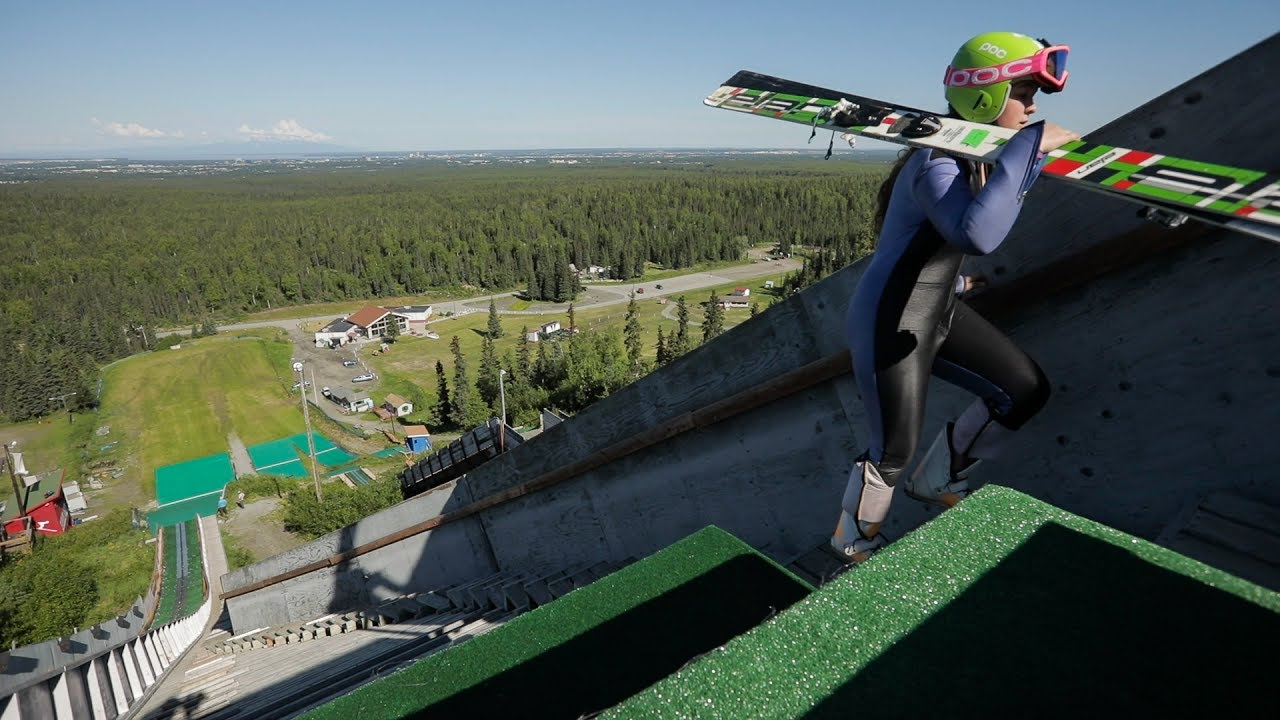 A summer of ski jumping YouTube