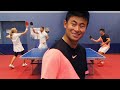 Carrie &amp; Tommy VS Heming Hu in Table Tennis | Carrie &amp; Tommy