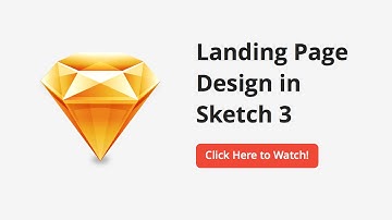 How to Design a Landing page in Sketch - Mobile Layout (Part 2/5)