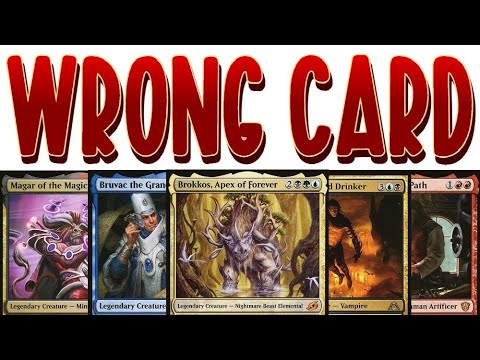 You Might Have The WRONG CARD In Your Commander Deck - YouTube