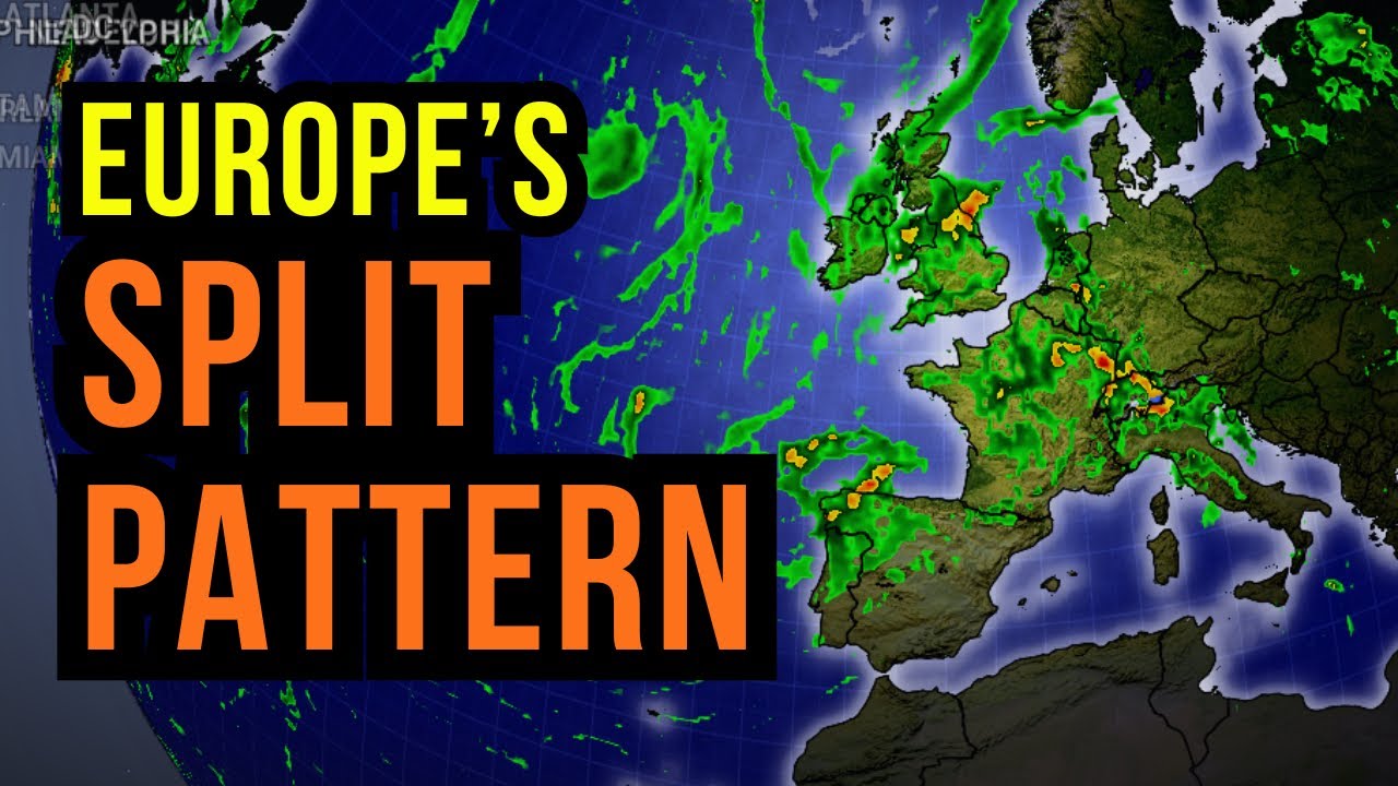 Split Pattern dividing Europe...