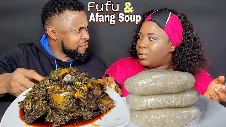FUFU & AFANG SOUP(ERU) MUKBANG ASMR😋 THIS WOMAN IS MESSING WITH ME😡