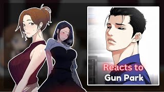 Secret class reacts to dae-ho as Gun Park (Lookism)