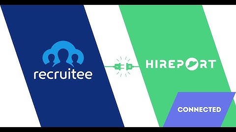 HirePort  Recruitee How it works