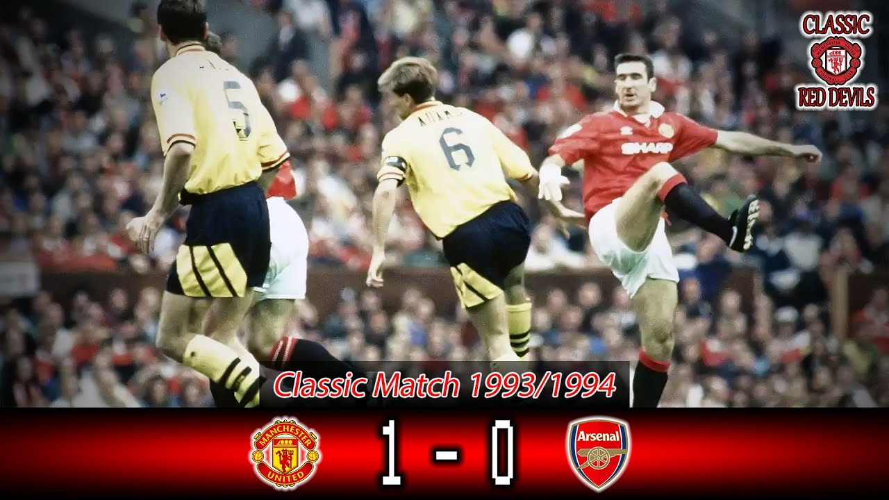 Classic Match Manchester United vs Arsenal FC Premier League 1993/94