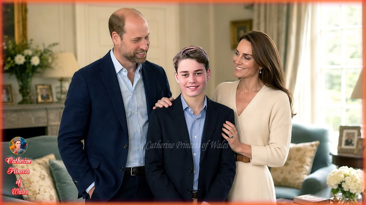 Heartbreaking Moment: Prince George Leaves Catherine And William Fighting Back Tears With Pride