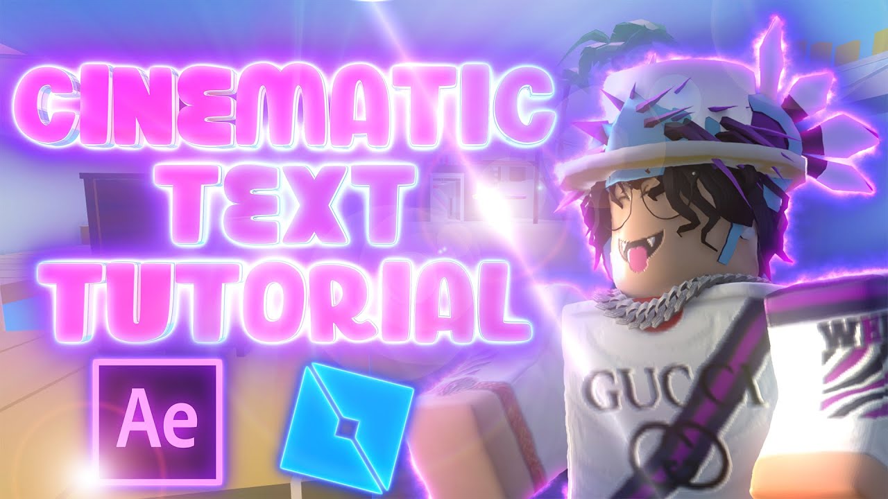 Roblox Arsenal Cinematic Text Tutorial Med Ladyoak - roblox how to make a blurry screen effect