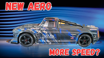 Arrma Infraction Speed Testing New Wing #rc #arrma #rccar