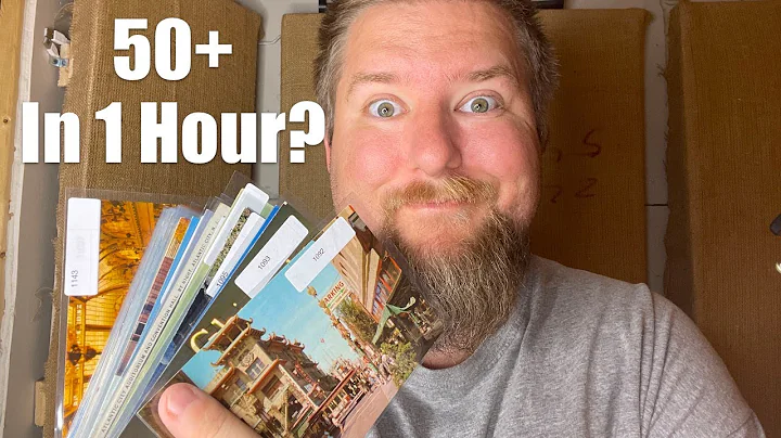 How to List at Least 50 Postcards on eBay in an Hour or Less
