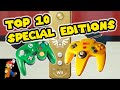 Top 10 SPECIAL EDITION Controllers | Nintendo Collecting