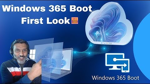 Windows 365 Boot First Look
