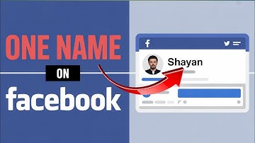 How to One Name on Facebook Old Account/ New Account 2025 | Facebook Single Name 2025 | FB 1 Name