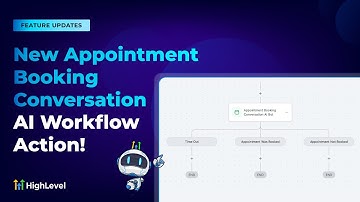 New Appointment Booking Conversation AI Workflow Action!