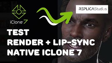 @reallusion  IClone 7 Native render @ReplicaStudios