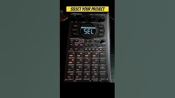 Select Your SP-404 MK 2 Project #sp404mk2 #shorts