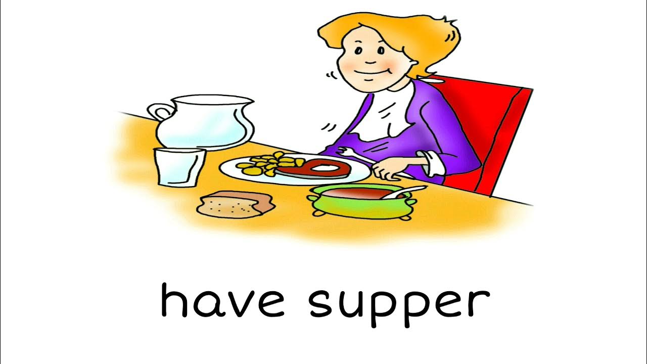 What is happening или what are. What happened перевод. картинка для детей have supper. Supper dinner разница. Have supper рисунок.