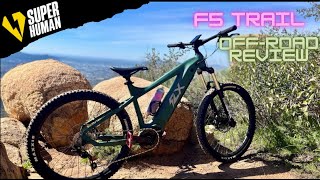 How Fast Is This Hardtail Emtb? Superhuman Flx F5 Trail Off-Road Review