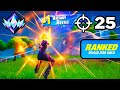 Astonishing 25 Kill Win in *UNREAL* Ranked Reload Zero Build!