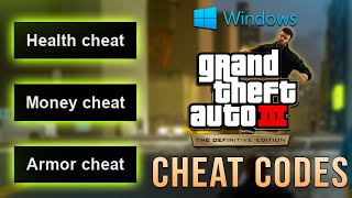 GTA 3 Cheats On PC & Rockstar Launcher screenshot 1
